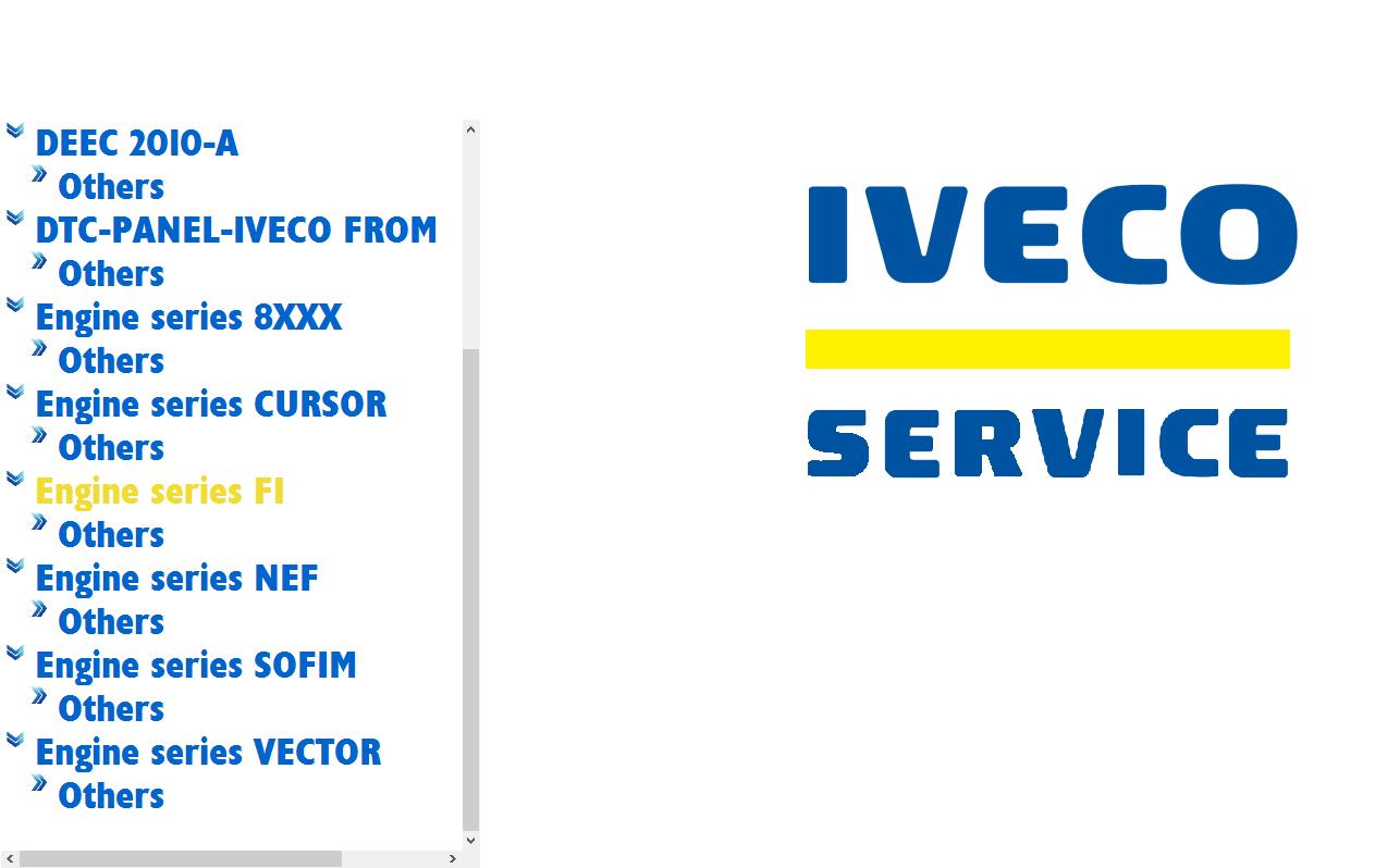 IVECO Truck Full Package Service Manual DVD4