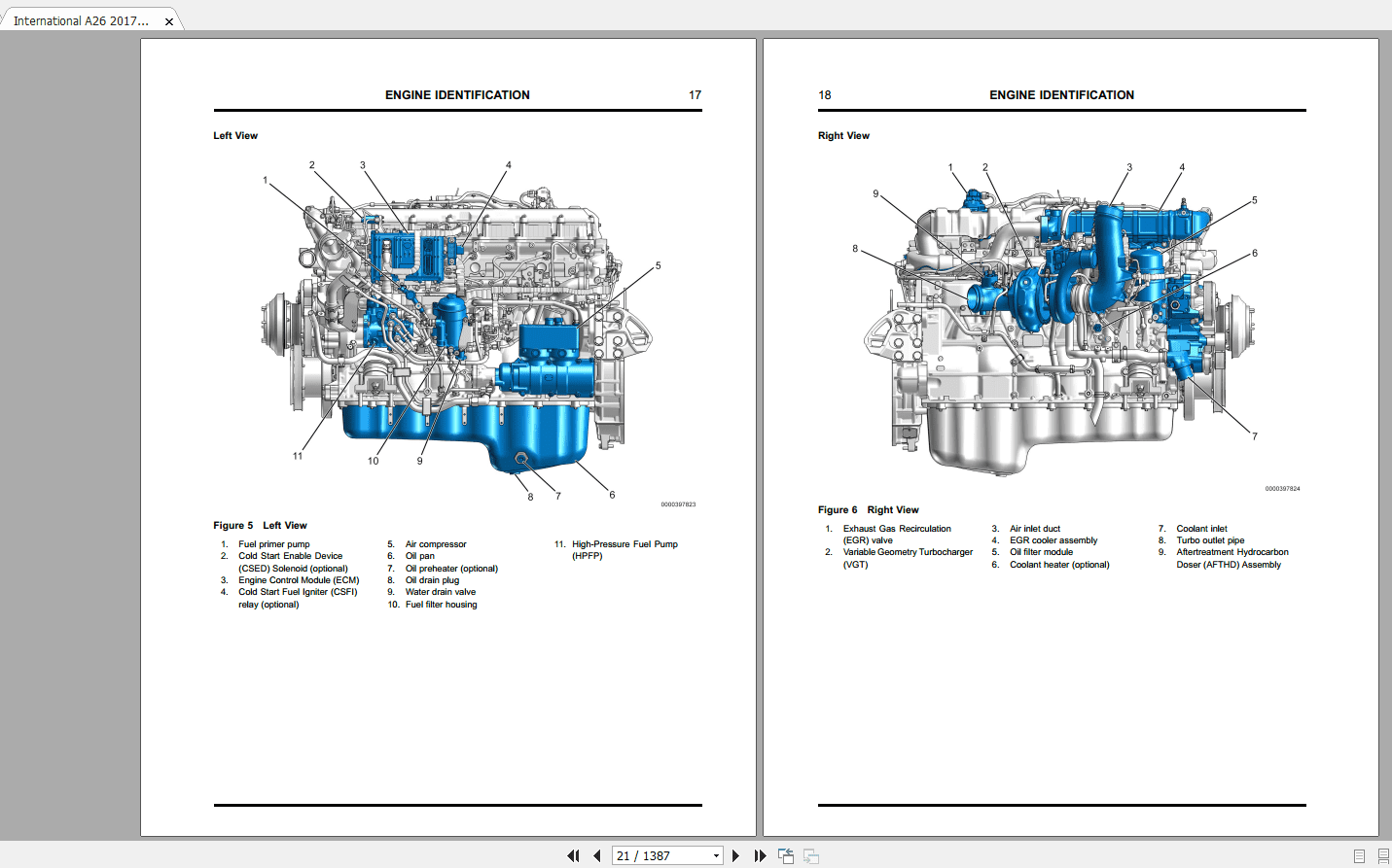 International A26 2017 Engine 0000870980 Service Manual2019 2