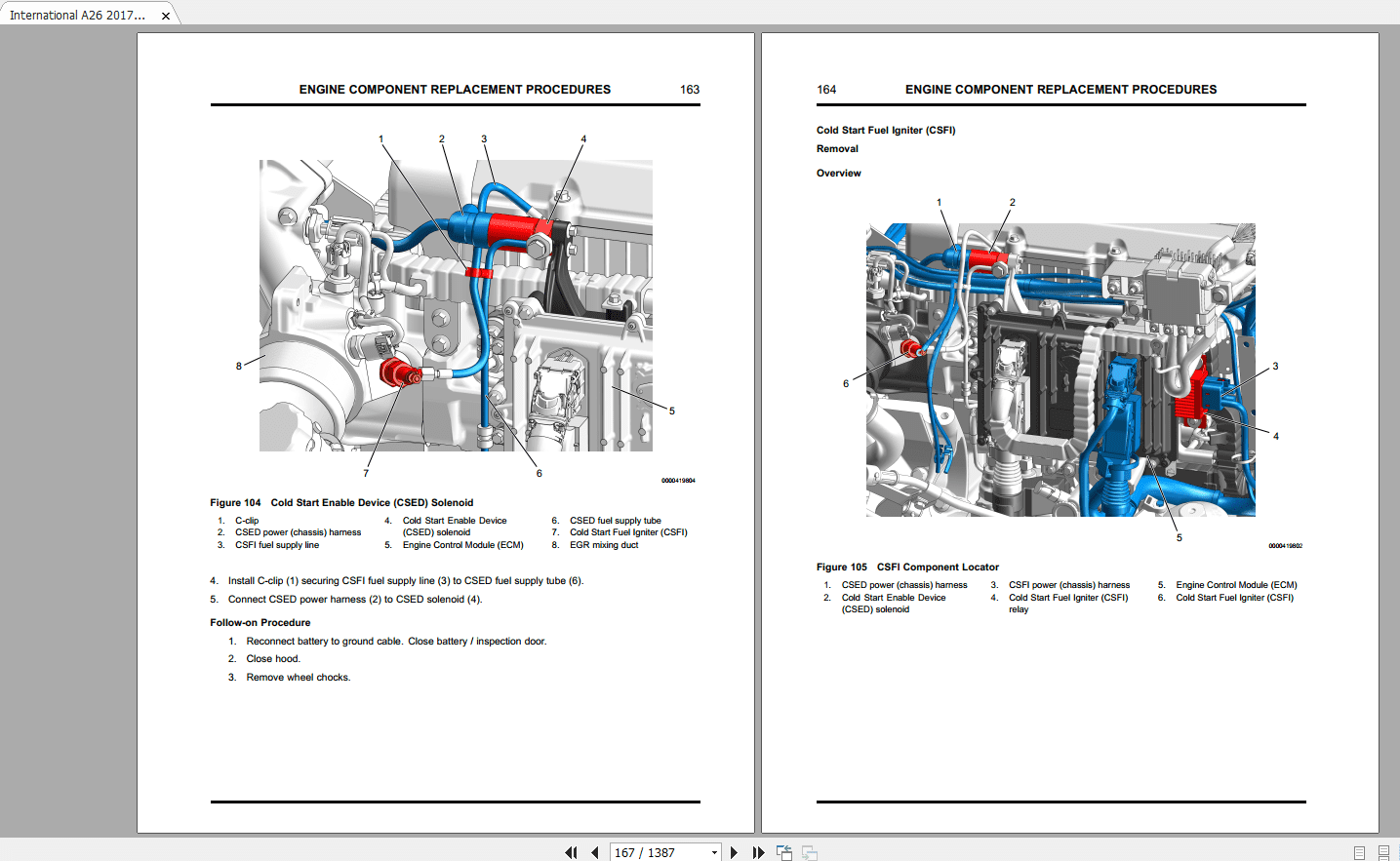 International A26 2017 Engine 0000870980 Service Manual2019 3