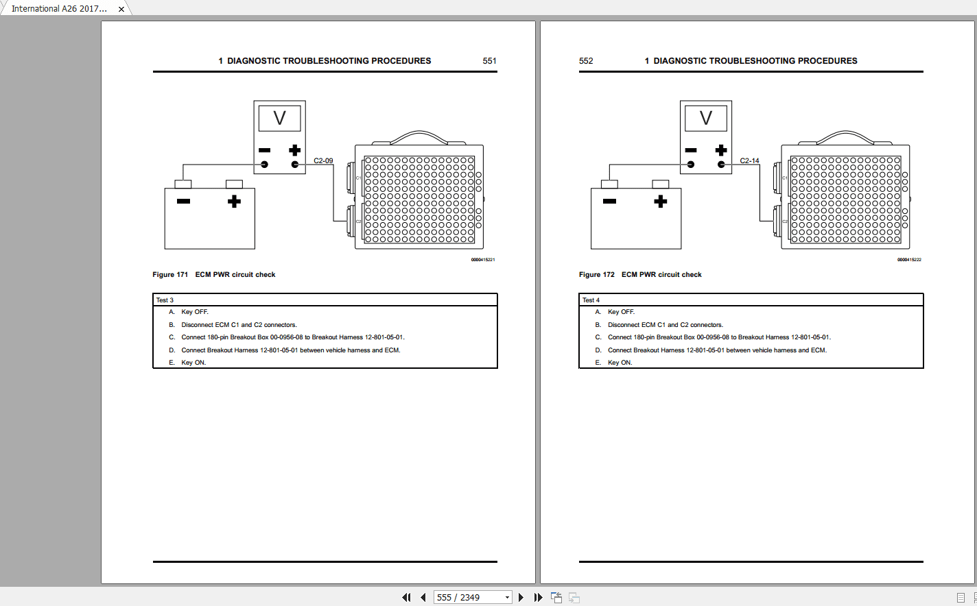 International A26 2017 Engine 0000876391 Diagnostic Manual2019 2