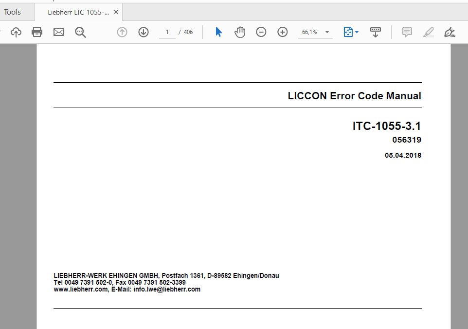 Liebherr LTC 1055 31 2
