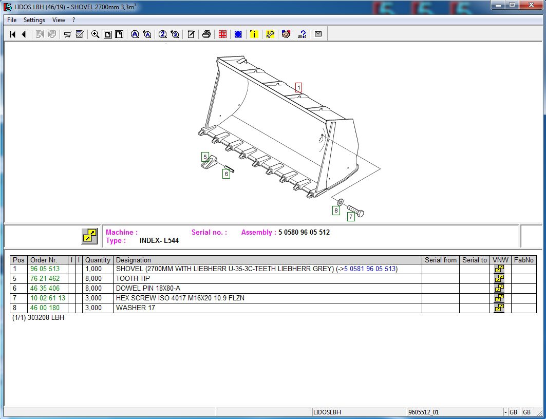 Liebherr Lidos Parts and Service Documentation Offline 112019 11