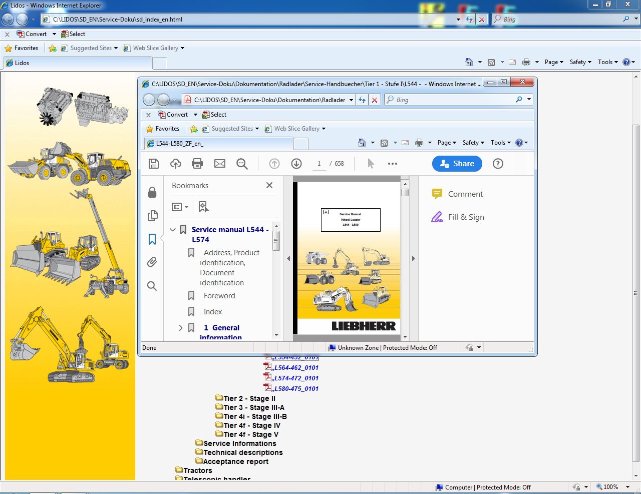 Liebherr Lidos Parts and Service Documentation Offline 112019 3