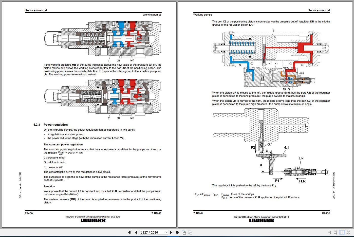 Liebherr Mining Excavators Service Manual New Updated 1120197 1