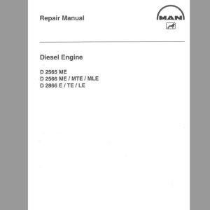 MAN B W Diesel Marine Engine Service Manual DVD10