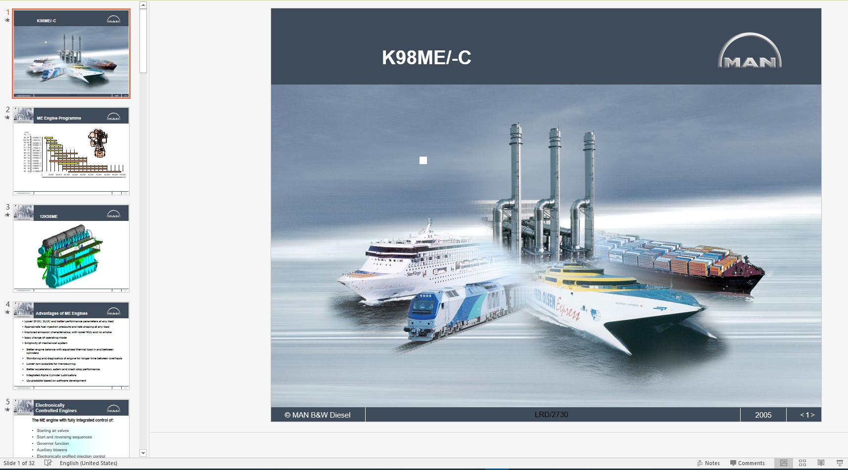 MAN B W Diesel Marine Engine Service Manual DVD2