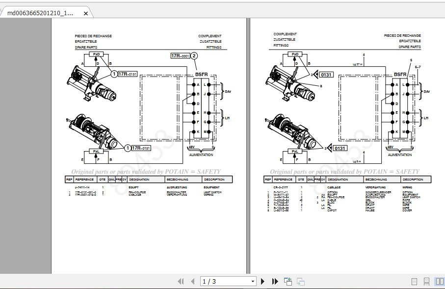 Manitowoc Potain Tower Crane GTMR 331C Full Manuals 4