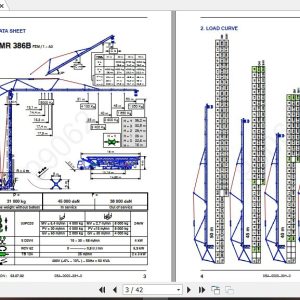 Manitowoc Potain Tower Crane GTMR 386B Full Manuals 1