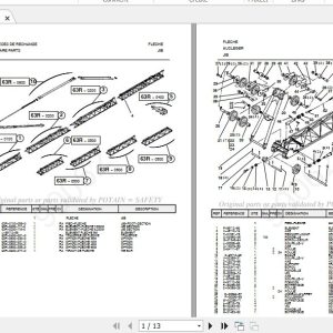 Manitowoc Potain Tower Crane GTMR 386B Full Manuals 4