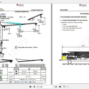 Manitowoc Potain Tower Crane HD 12A Full Manuals 1