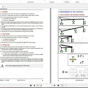 Manitowoc Potain Tower Crane HD 30 2T Full Manuals 2