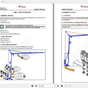 Manitowoc Potain Tower Crane HD 36 Full Manuals 3