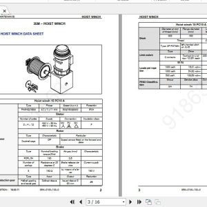 Manitowoc Potain Tower Crane HD 40A Full Manuals 3