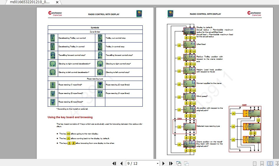 Manitowoc Potain Tower Crane IGO 30 Full Manuals 2