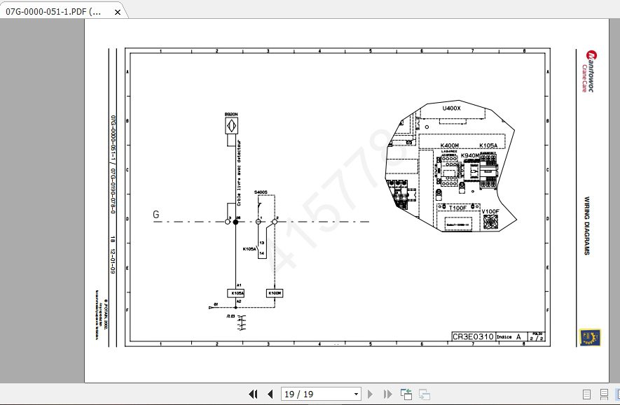 Manitowoc Potain Tower Crane IGO MC13 Full Manuals 3