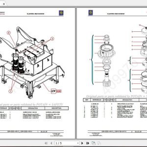 Manitowoc Potain Tower Crane MR 160C Full Manuals 4