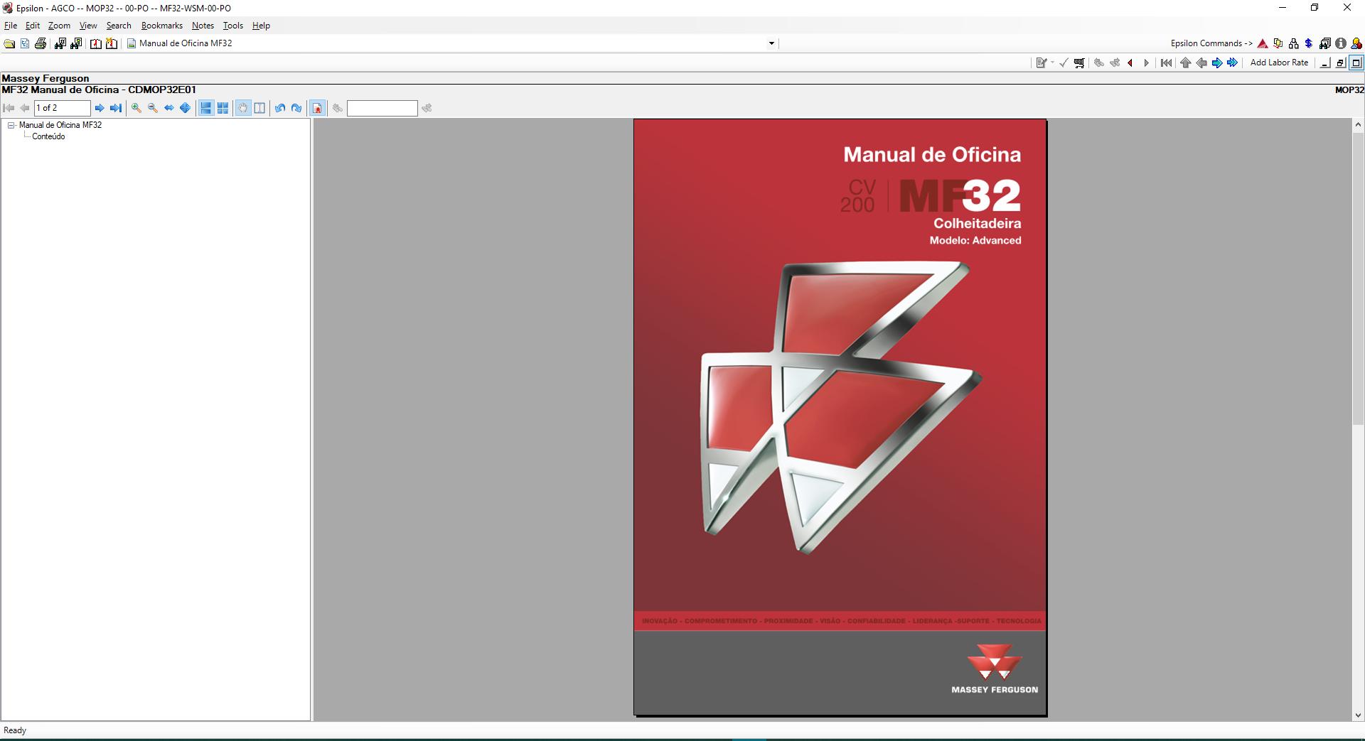 Massey Ferguson   AG Tractor NA Workshop Service Manuals and Service Bulletins 0520198