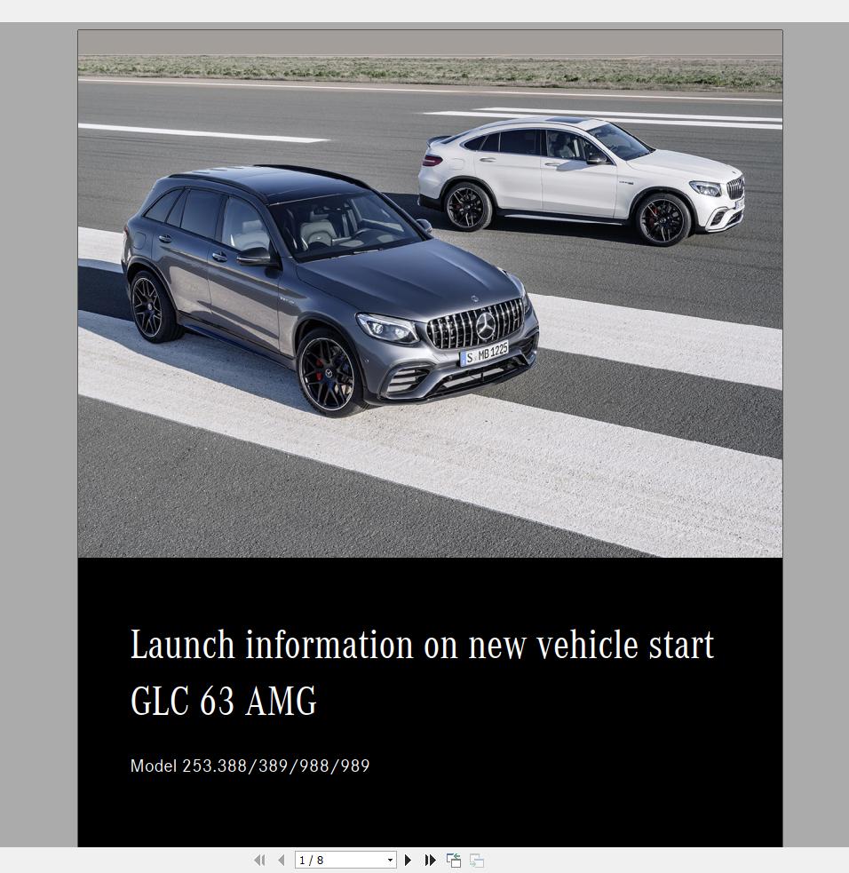 Mercedes GLC 2013 2019 Sevice Training3