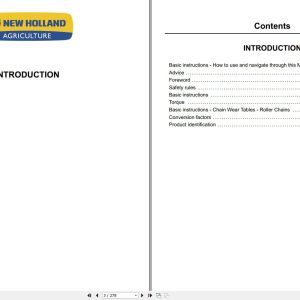 New Holland 440FI470FI490FI Plus Maize Header Service Manual84568092A 1