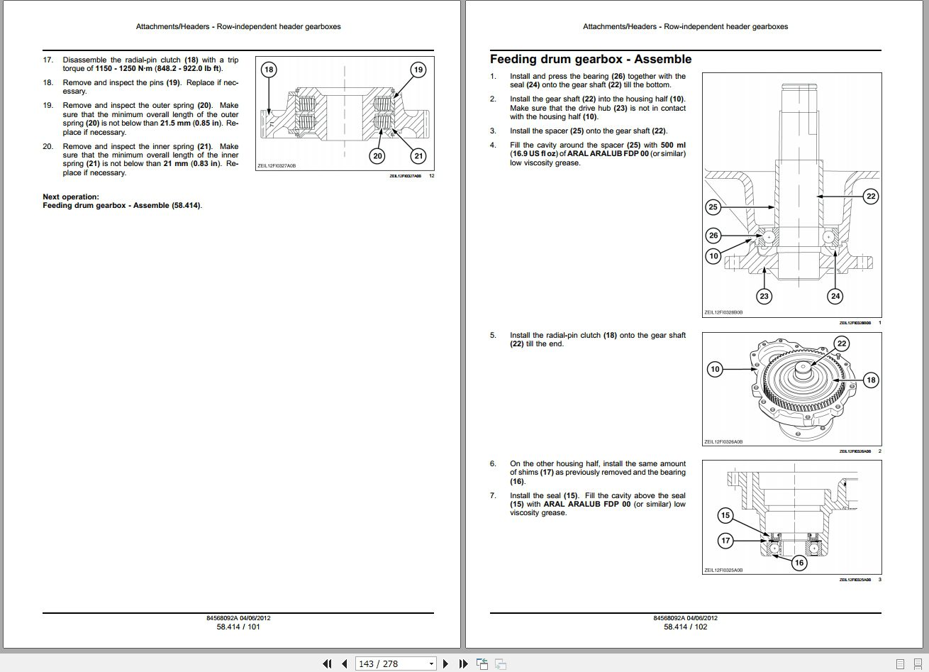 New Holland 440FI470FI490FI Plus Maize Header Service Manual84568092A 3