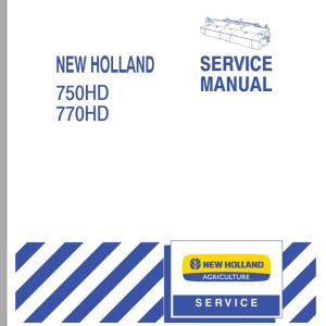 New Holland 750HD770HD Disc Auger Header Service Manual84207373 1