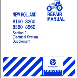 New Holland 8160 8260 8360 8560 Service Manual86588680 1