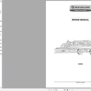 New Holland Air Drill SD550 Repair Manual 1