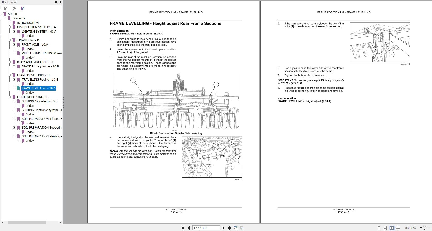 New Holland Air Drill SD550 Repair Manual 3