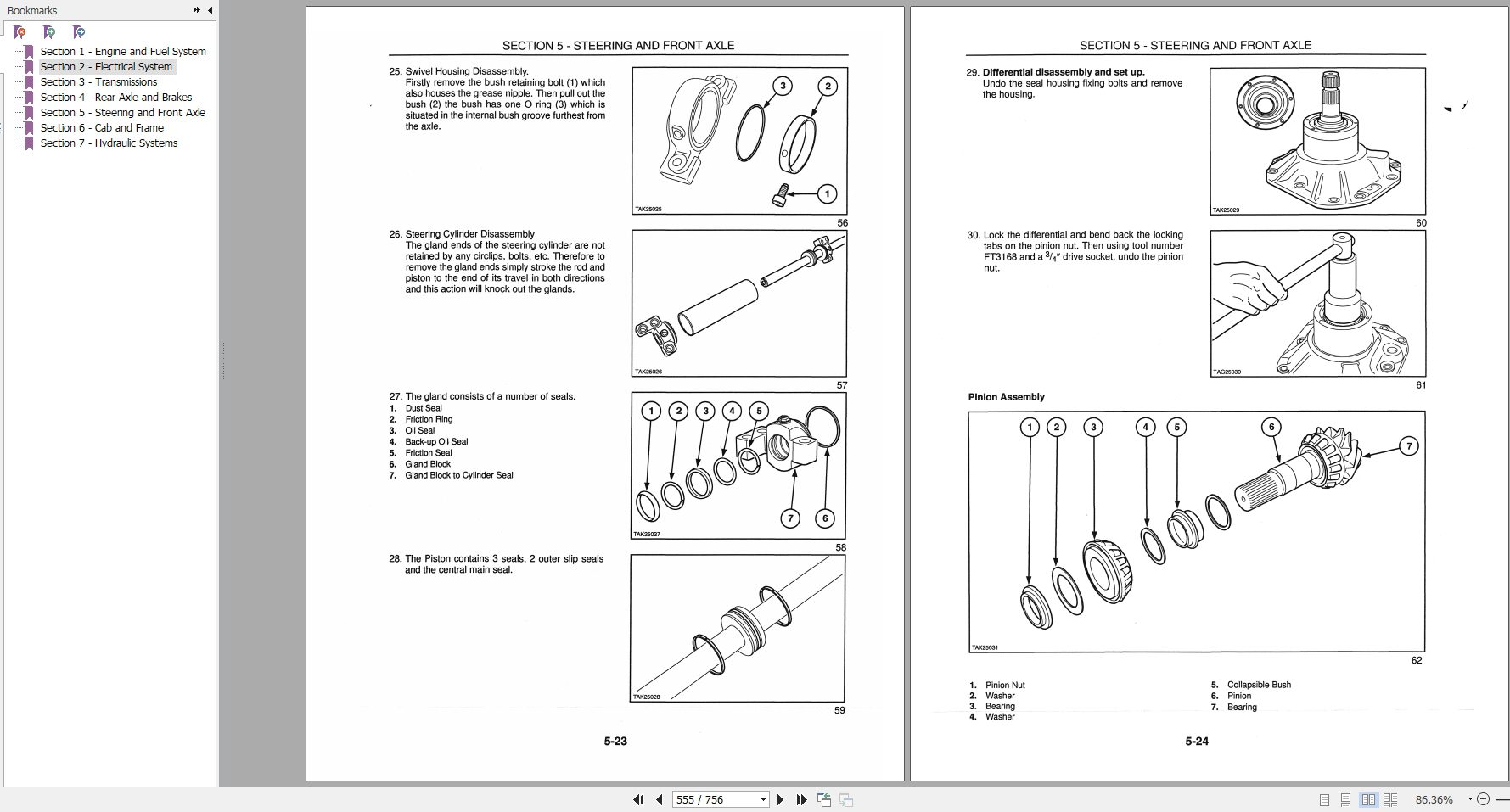 New Holland Backhoe Loader LB115 Service Manual86584406 4