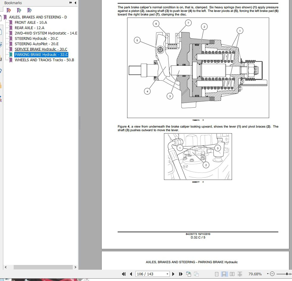 New Holland CR9040CR9060CR9065CR9070CR9080 Combine Service Manual 5