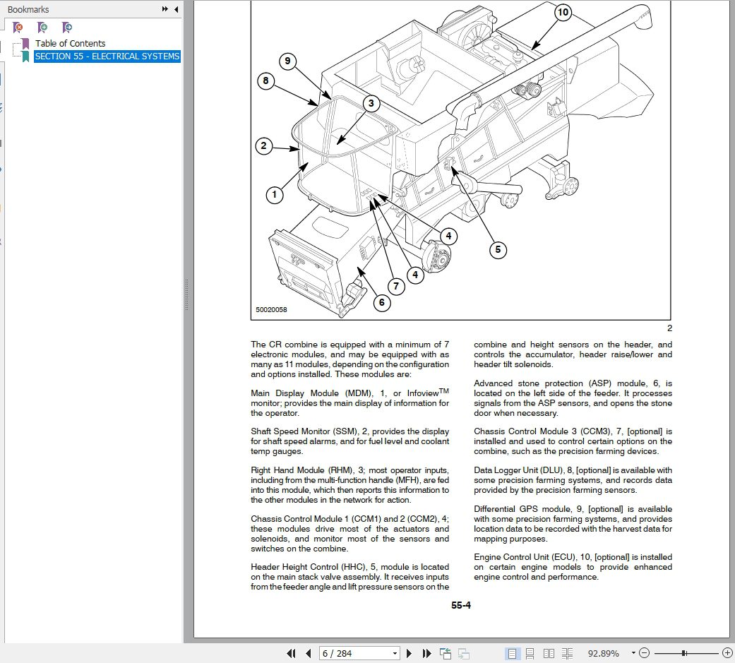 New Holland CR920CR940CR960CR970 Tier 4B Service Manual 3