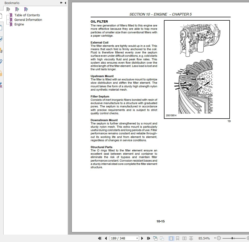 New Holland CX Series Repair Manual 4