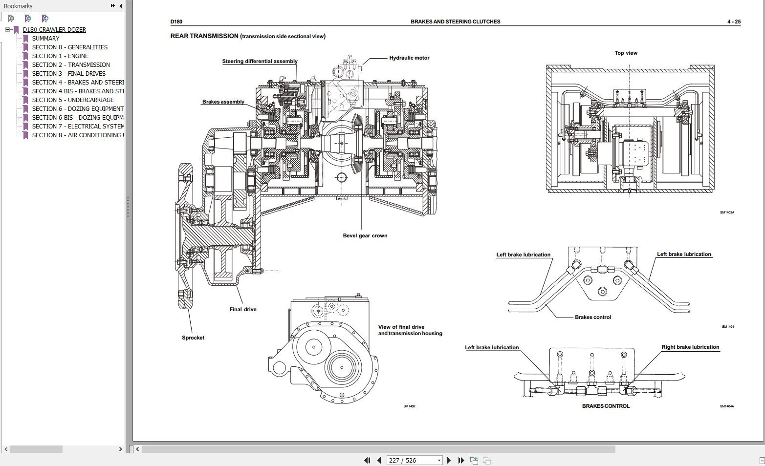 New Holland Crawler Dozer D180 Tier 3 Workshop Manual84151290 3