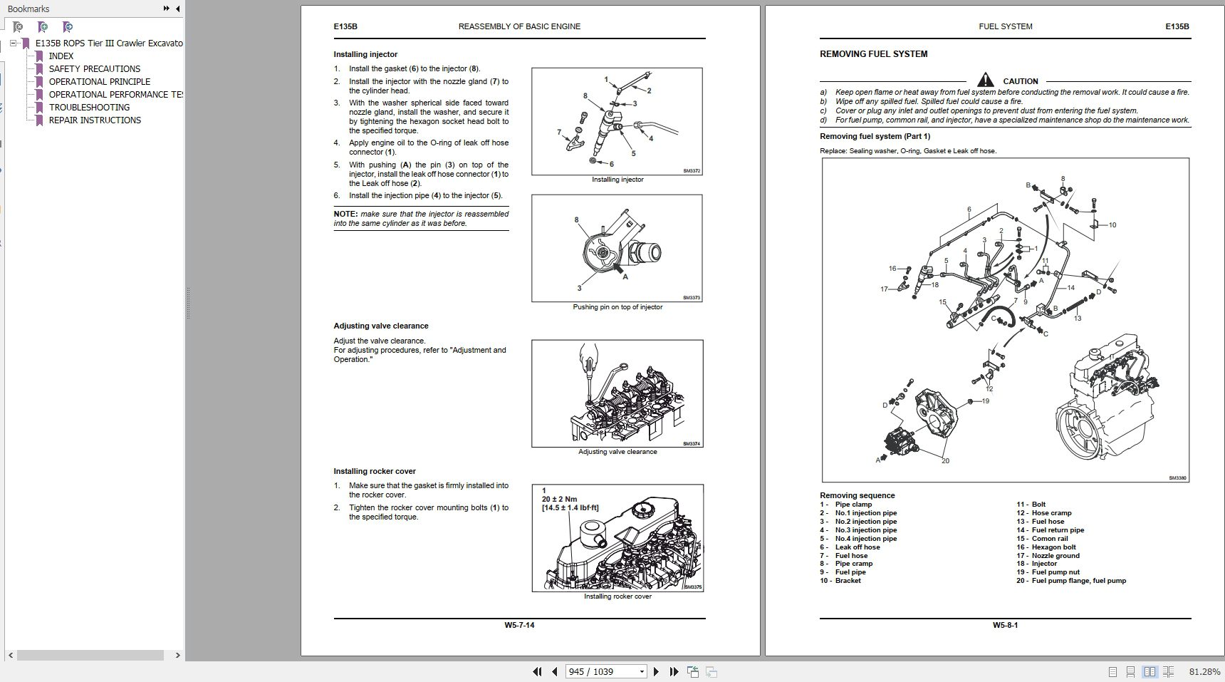 New Holland Crawler Excavators E135B Service Manual84392415A 4
