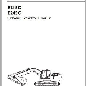 New Holland Crawler Excavators E215CE245C Service Manual84550265A 1