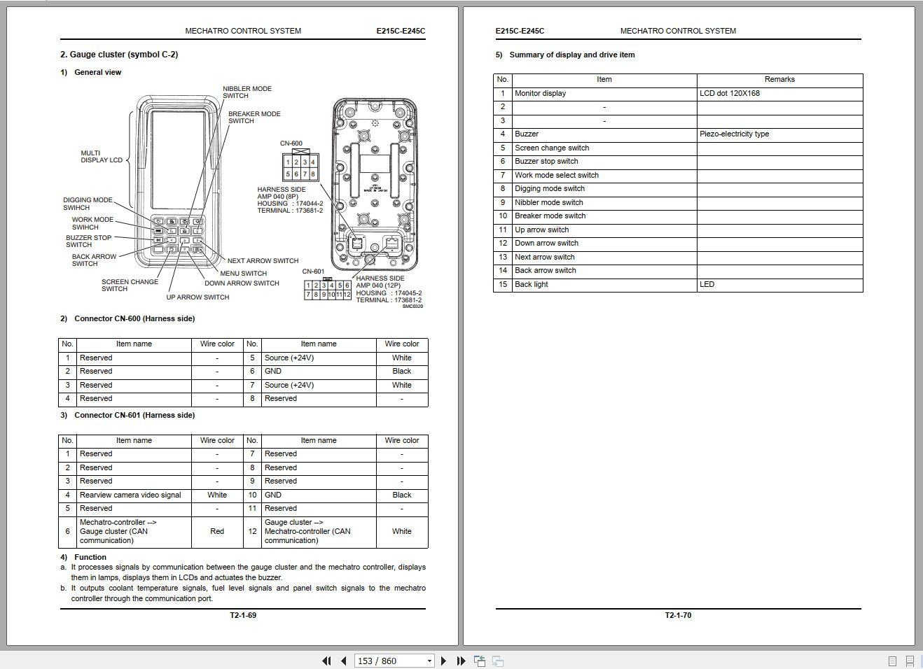 New Holland Crawler Excavators E215CE245C Service Manual84550265A 3