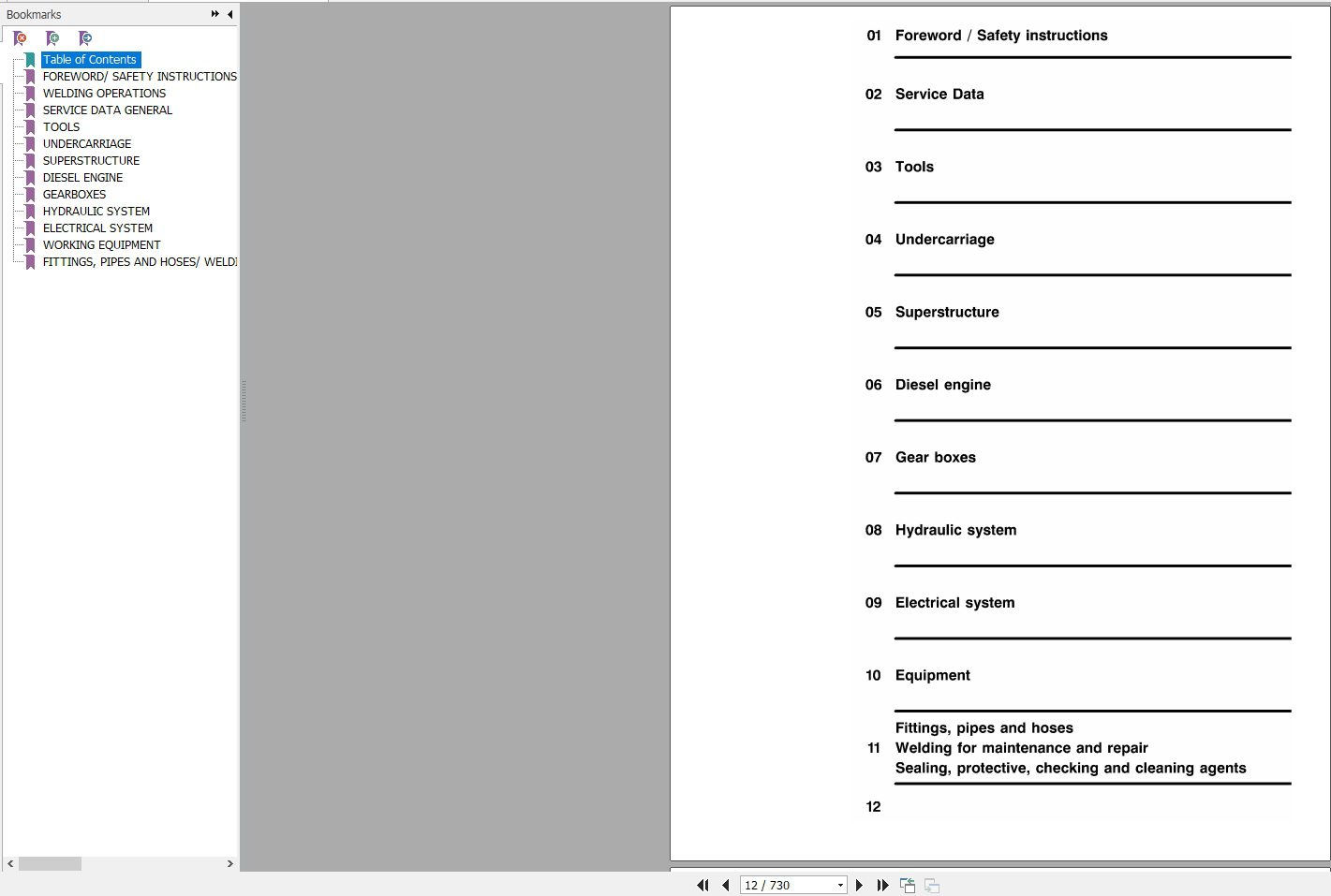 New Holland Crawler Excavators EC130 Service Manual73179380 2