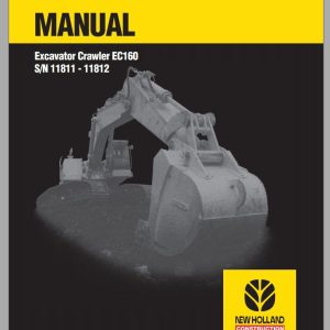 New Holland Crawler Excavators EC160 Service Manual73179382 1