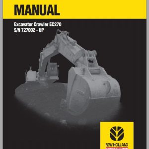 New Holland Crawler Excavators EC270 Service Manual73179390 1