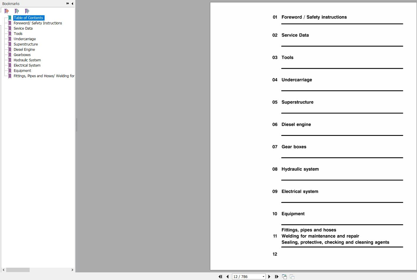 New Holland Crawler Excavators EC270 Service Manual73179390 2