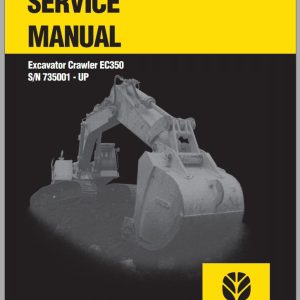 New Holland Crawler Excavators EC350 Service Manual73179393R0 1