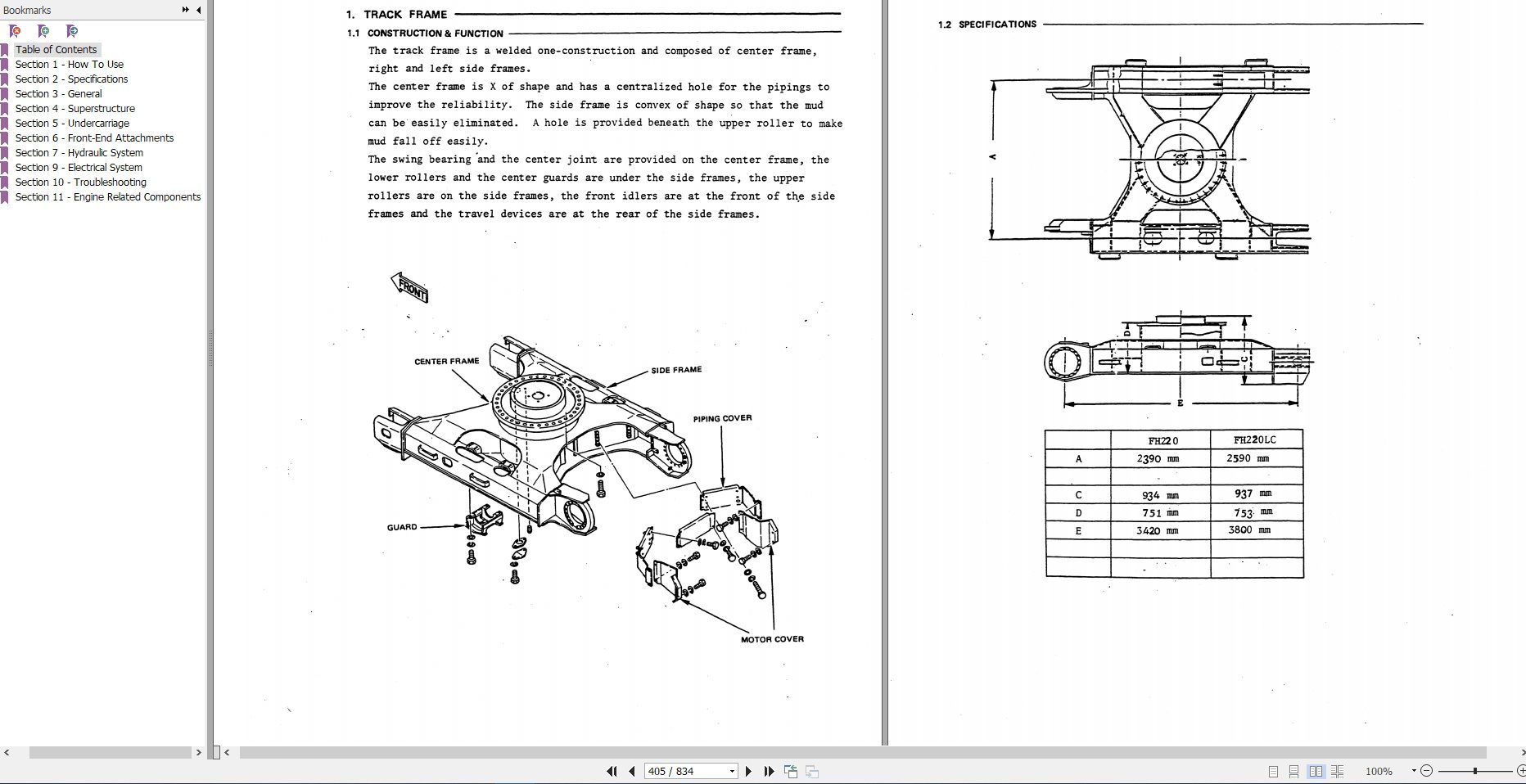 New Holland Crawler Excavators FH220 Service Manual73158522 3