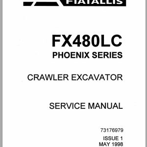 New Holland Crawler Excavators FX480LC Service Manual73176979 1