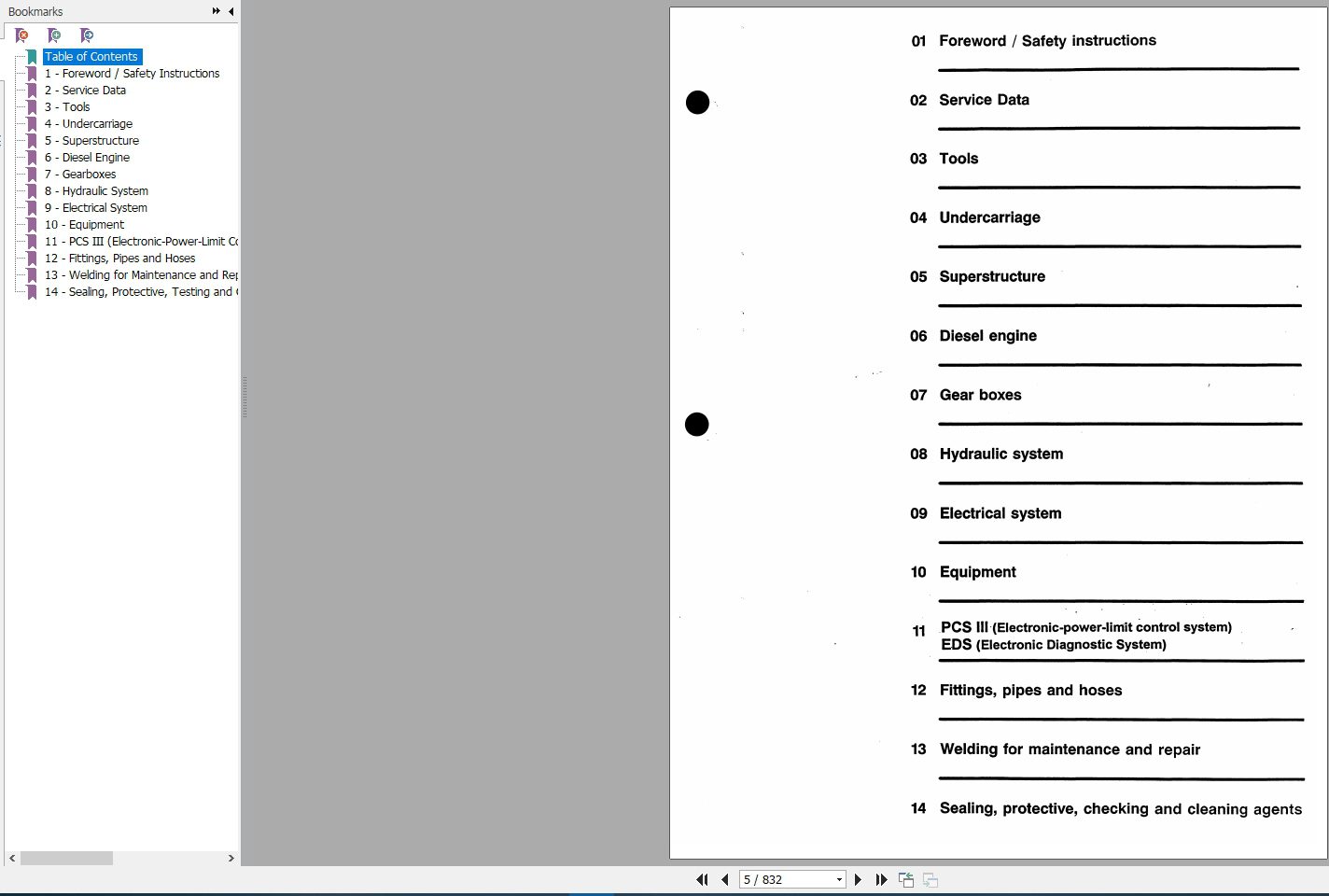 New Holland Crawler Excavators FX480LC Service Manual73176979 2