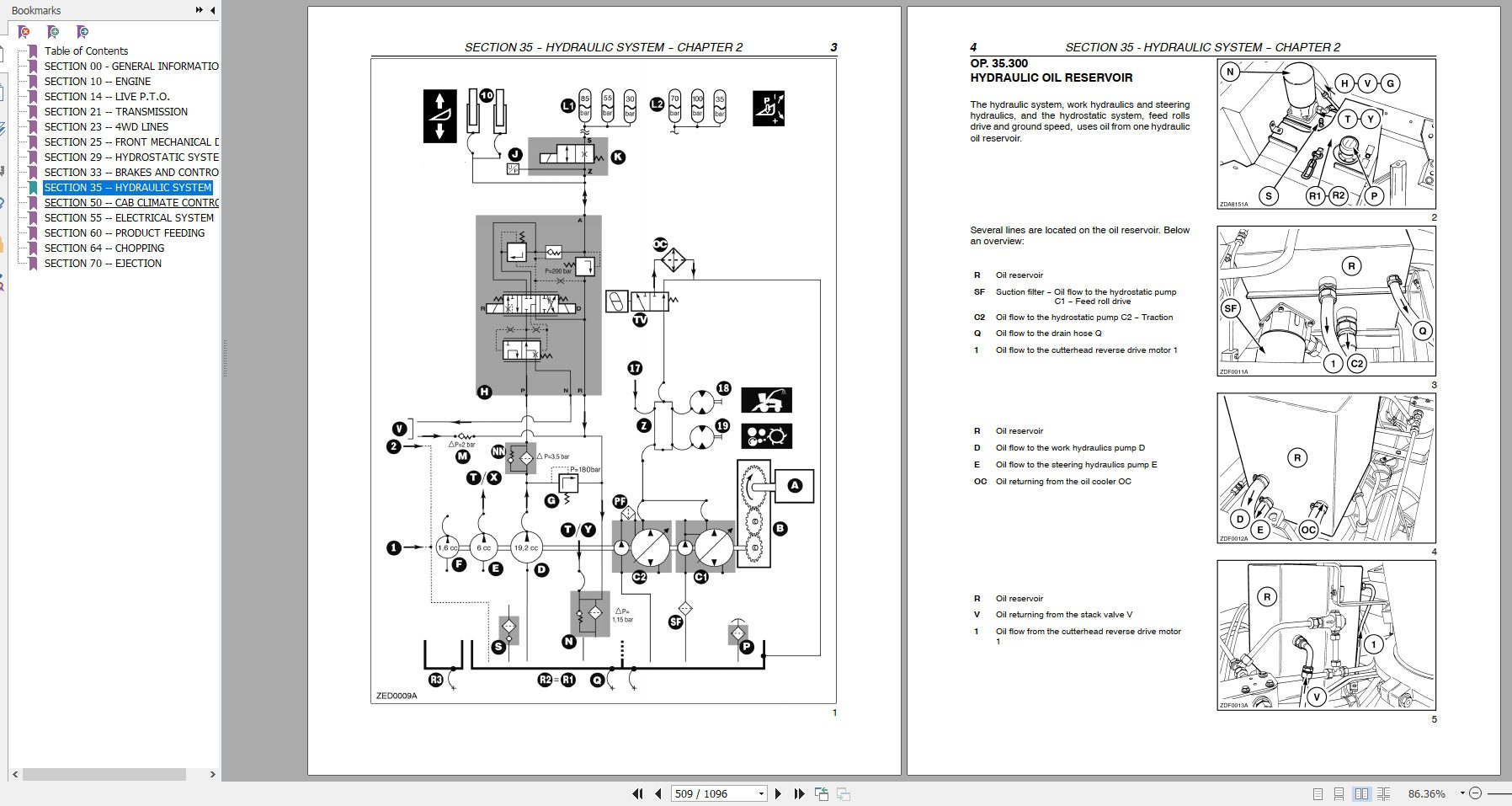 New Holland FX30 FX40 FX50 FX60 Repair Manual87342121 3
