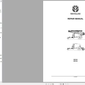 New Holland Field Sprayer SF210SF216 Repair Manual 1