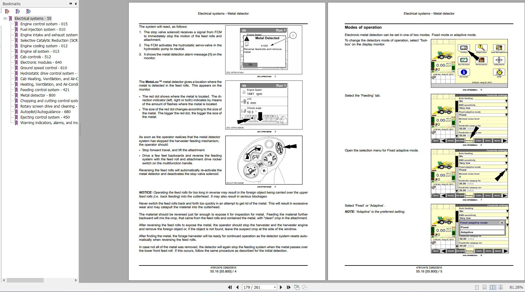 New Holland Forage Harvester FR450FR500FR600FR700FR850 Service Manual 3