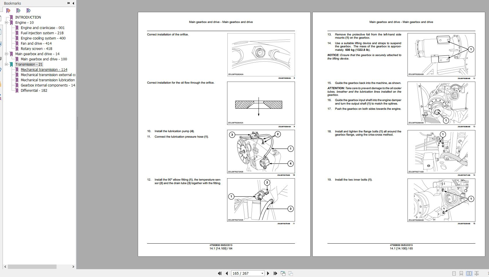 New Holland Forage Harvester FR9040FR9050FR9060FR9080FR9090 Service Manual 3