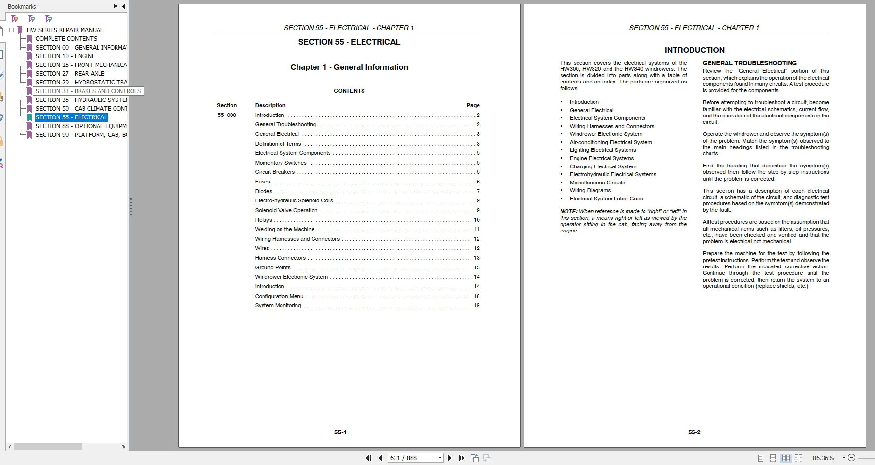 New Holland HW300 HW320 HW340 Repair Manual86637556 4