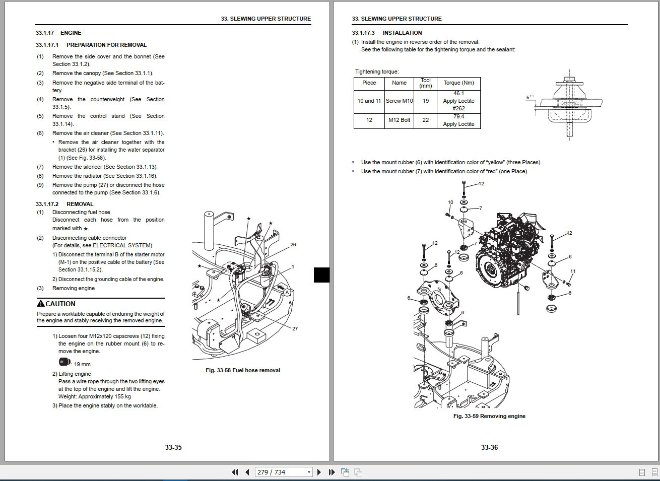 New Holland Mini Excavator E35BSRE39BSR Service Manual84553640AA4 3